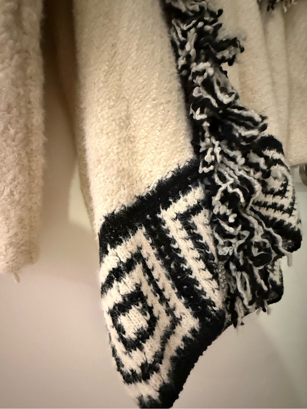 Anthropologie Pilcro Fringe Cardigan Sweater NEW WITH TAGS! - Picture 10 of 15